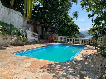 house em Alameda Rotary Club, Ilha Porchat - São Vicente - SP