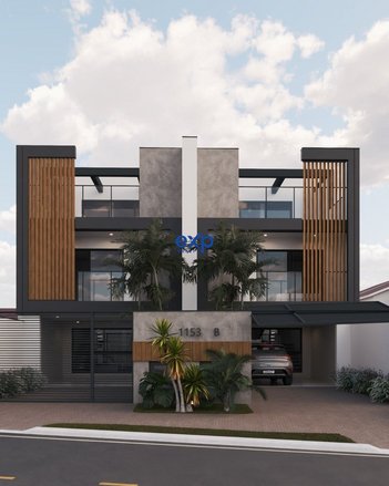 house em Rua Deputado João Leopoldo Jacomel, Pedro Moro - São José dos Pinhais - PR