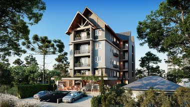 apartment em Rua Tiradentes, Centro - Nova Petrópolis - RS