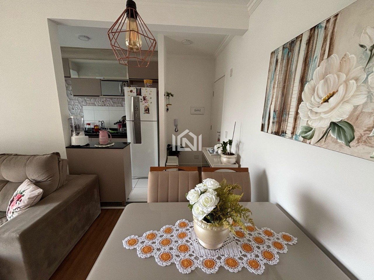 apartamento a venda no condominio golden park sala de estar