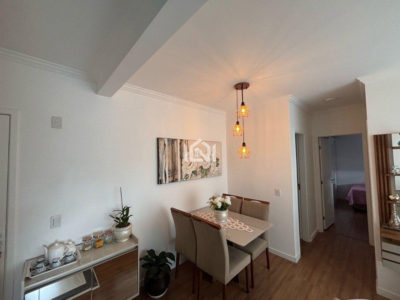 apartamento a venda no condominio golden park sala de estar