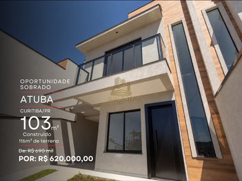 house em Rua Juarez Antônio Bittencourt, Atuba - Curitiba - PR