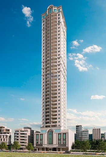 apartment em Rua 254, Meia Praia - Itapema - SC