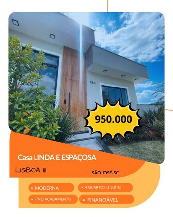 house em Servidão Albertina Clausen, Forquilhas - São José - SC