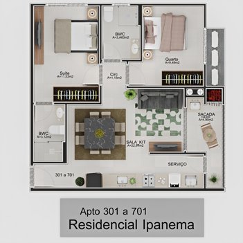 apartment em Rua Capitão Romualdo de Barros, Carvoeira - Florianópolis - SC