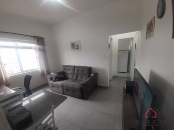 apartment em Rua Cândido Rodrigues, Centro - São Vicente - SP