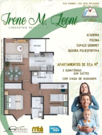 apartment em Rua Manoel dos Reis Machado, Jardim Ana Méris II - Várzea Paulista - SP