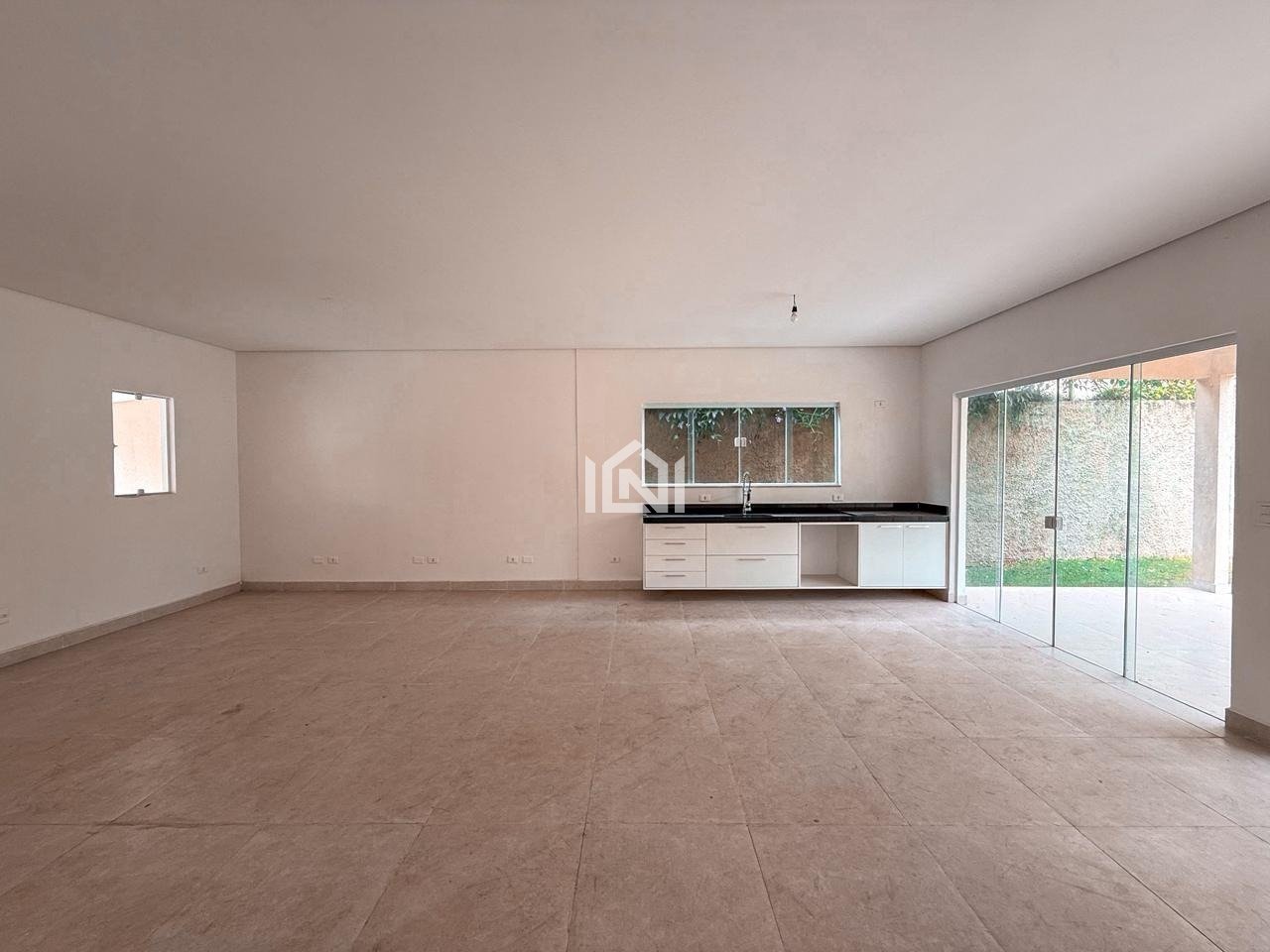 casa para locacao no  villagio saint thomas - cozinha integrada as salas