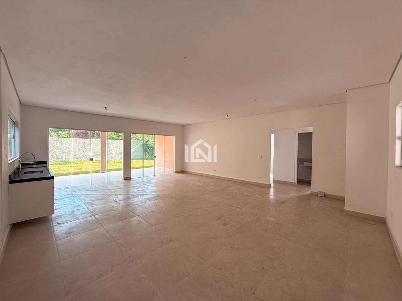 casa para locacao no  villagio saint thomas - cozinha integrada as salas