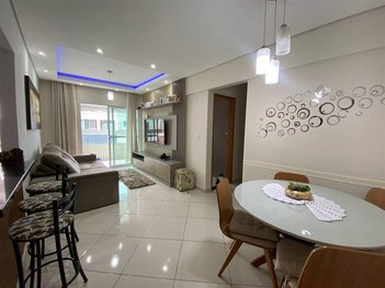 apartment em Rua Estados Unidos, Guilhermina - Praia Grande - SP