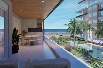 apartment em Avenida Tom Traugott Wildi, Praia Brava - Florianópolis - SC