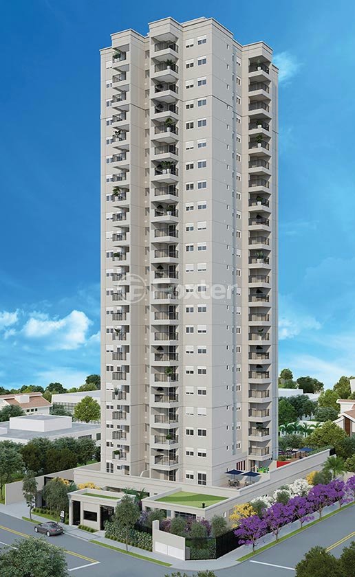 fachada-moderna-com-varandas-e-paisagismo-urbano