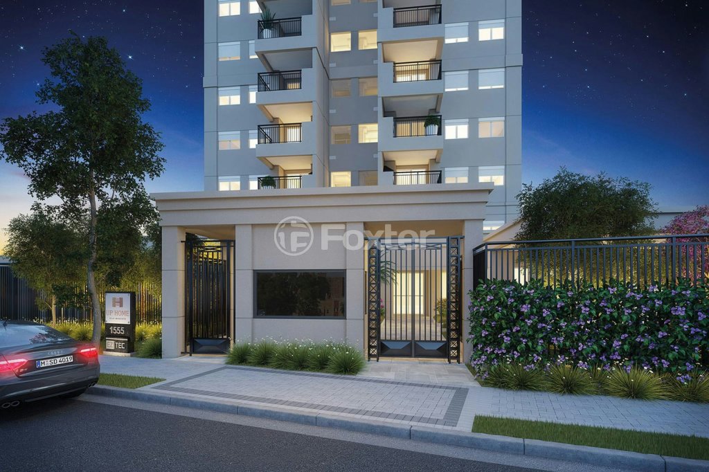 fachada-predio-apartamentos-com-portaria-e-jardim-noite