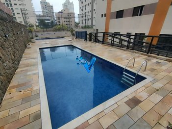 apartment em Avenida Dom Pedro I, Enseada - Guarujá - SP