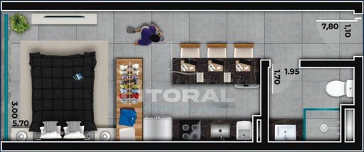 apartment em Avenida Central, Xangri-Lá - Xangri-Lá - RS