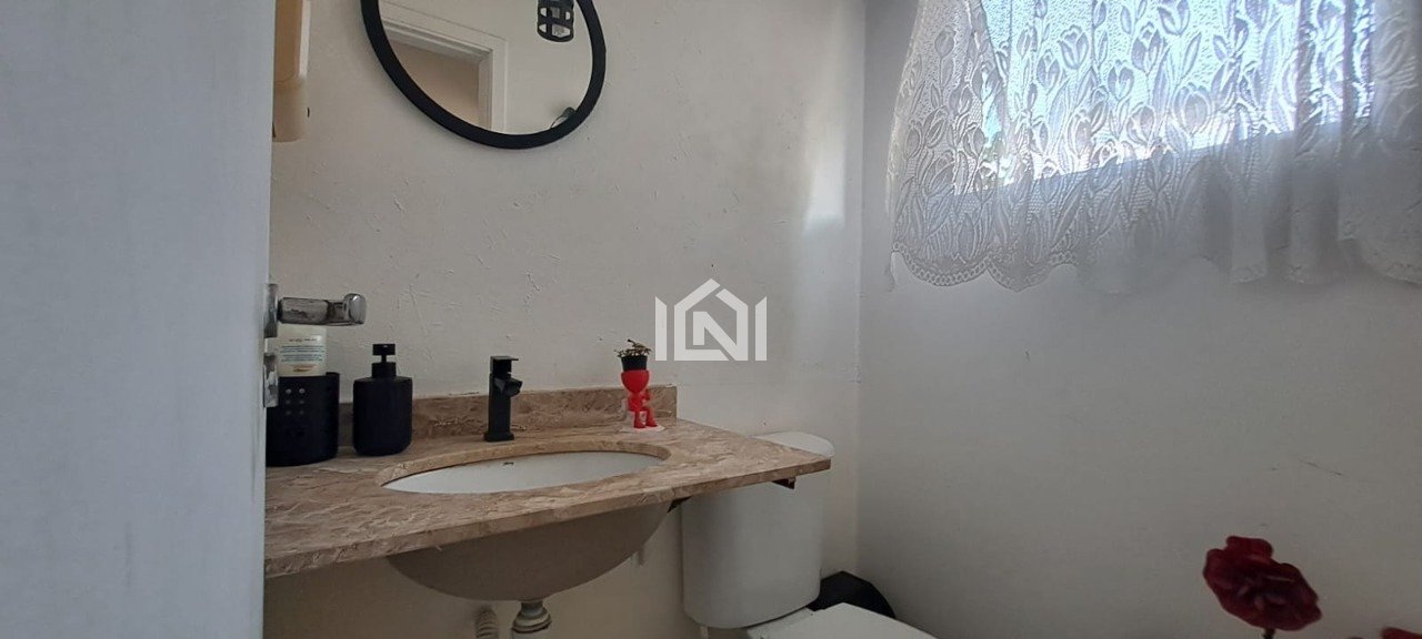 casa a venda no condominio reserva magnolias - lavabo