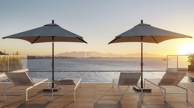 apartment em Haroldo Soares Glavan, Cacupé - Florianópolis - SC