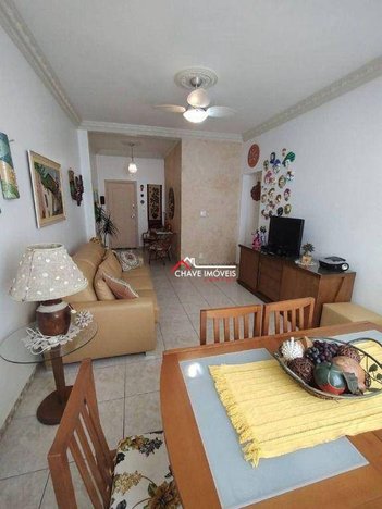 apartment em Rua Cásper Líbero, José Menino - Santos - SP
