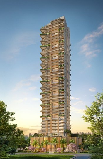 apartment em Avenida Roque Petroni Júnior, Jardim das Acácias - São Paulo - SP