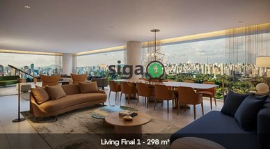 apartment em Avenida República do Líbano, Ibirapuera - São Paulo - SP