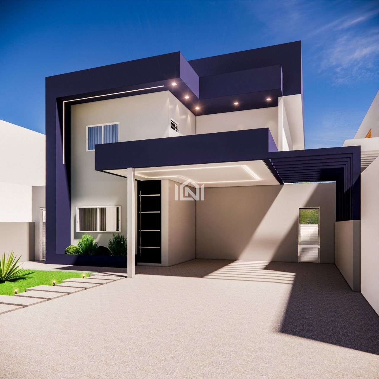 terreno a venda condominio Villa Paraty - ilustrativo projeto aprovado - area gourmet