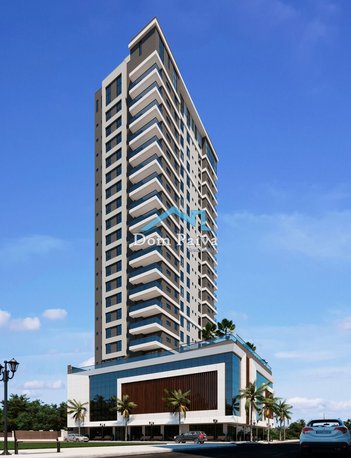 apartment em Rua 254, Meia Praia - Itapema - SC