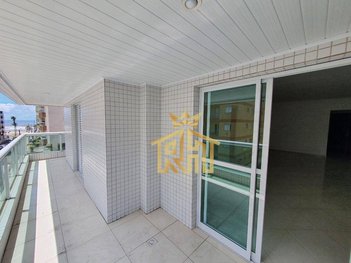 apartment em Rua Guimarães Rosa, Ocian - Praia Grande - SP