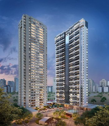 apartment em Avenida PL 2, Park Lozandes - Goiânia - GO