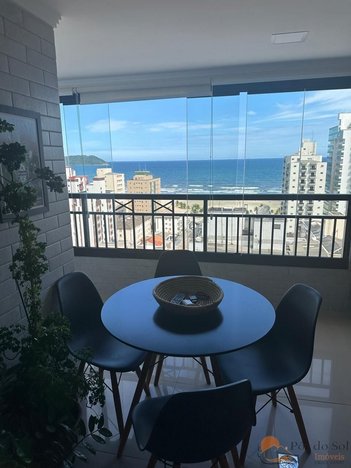 apartment em Rua México, Guilhermina - Praia Grande - SP