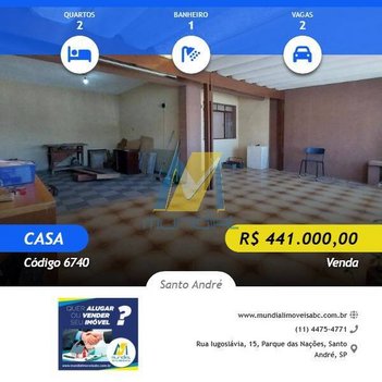 house em Rua Burgas, Jardim Cristiane - Santo André - SP