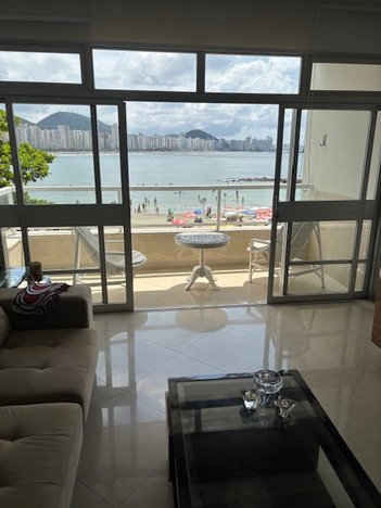 apartment em Avenida General Monteiro de Barros, Vila Luis Antônio - Guarujá - SP