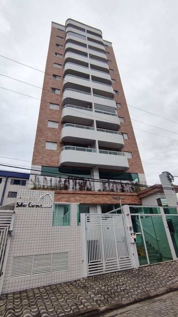 apartment em Rua Ophélia Caccetari Reis, Aviação - Praia Grande - SP