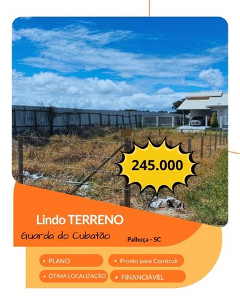 land_lot em Rua Ivo César Niehues, Guarda do Cubatão - Palhoça - SC