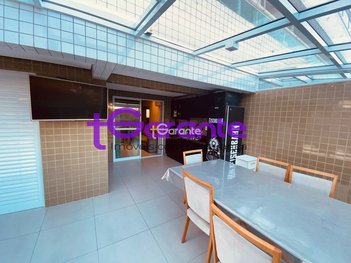 apartment em Avenida Doutor Bernardino de Campos, Campo Grande - Santos - SP