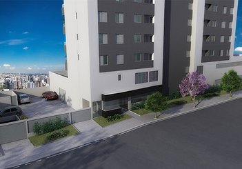 apartment em Rua Herval, Serra - Belo Horizonte - MG