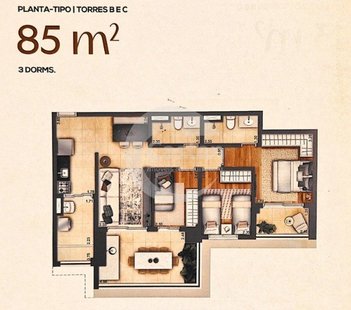 apartment em Rua Cavour, Vila Prudente - São Paulo - SP