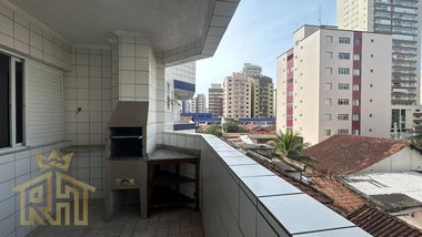apartment em Avenida General Marcondes Salgado, Aviação - Praia Grande - SP