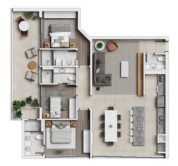 apartment em Rua Otto Lehmann, Centro - Balneário Piçarras - SC