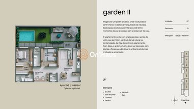 apartment em Jornalista Manoel de Menezes, Barra da Lagoa - Florianópolis - SC