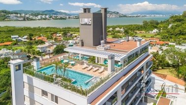 apartment em Estrada Haroldo Soares Glavan, Cacupé - Florianópolis - SC
