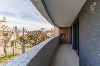 apartment em Alameda Júlia da Costa, São Francisco - Curitiba - PR