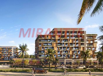 apartment em Avenida da Riviera, Centro - Bertioga - SP