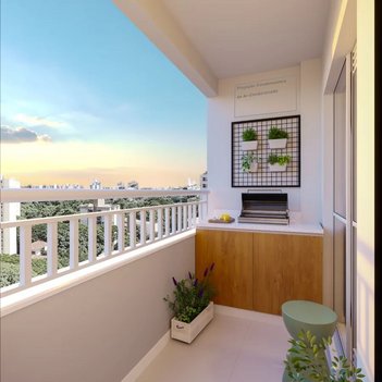 apartment em Rua Gomes Cardim, Mogi Moderno - Mogi das Cruzes - SP