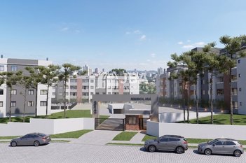apartment em Rua Modesto Piccoli, Tingui - Curitiba - PR