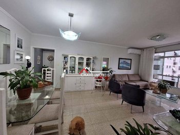 apartment em Rua Maestro Heitor Villa-Lobos, Ponta da Praia - Santos - SP