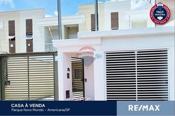house em Rua Indaiatuba, Parque Novo Mundo - Americana - SP
