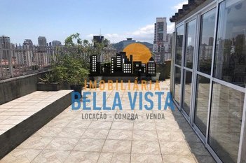 apartment em Avenida Siqueira Campos, Macuco - Santos - SP