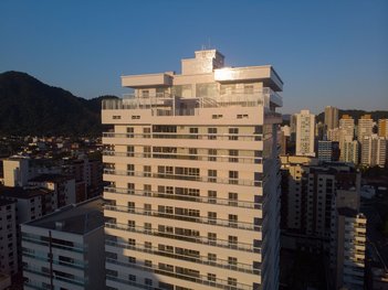 apartment em Avenida Rio Branco, Canto do Forte - Praia Grande - SP