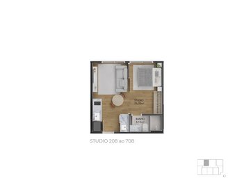 apartment em Rua José Boiteux, Centro - Florianópolis - SC