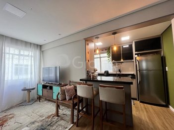 apartment em Rua Capitão Euclides de Castro, Coqueiros - Florianópolis - SC